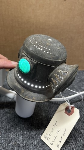 Antique search light oil - light,