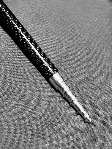 Carbon fibre bankstick - carbon, 12''