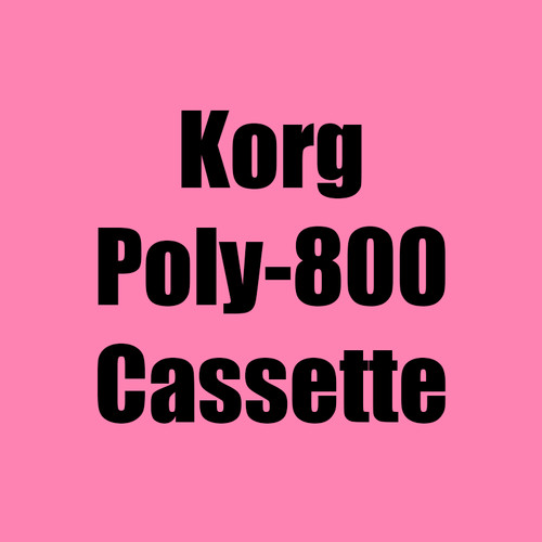 Korg poly 800 data recovery - korg, poly-800