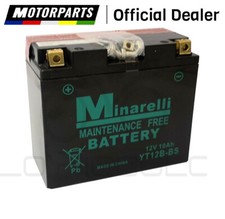 BATTERY YT12B-BS 12V 10 AH DUCATI Diavel Diesel 1200 2017-2017