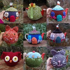 hand knitted or crochet tea