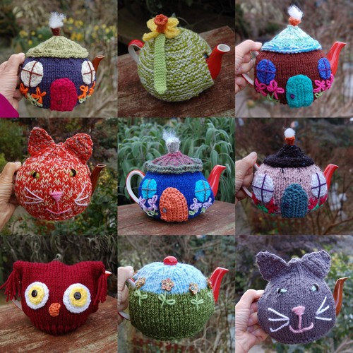 Hand knitted crochet - crochet, tea
