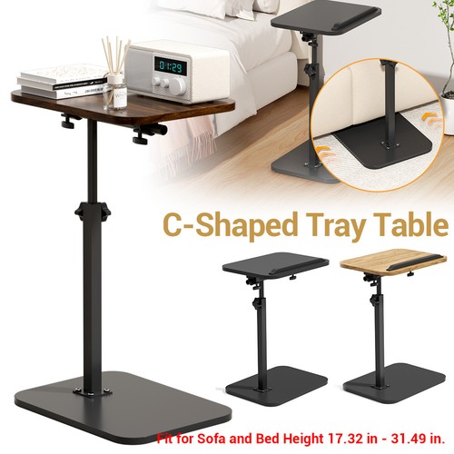 Mobile computer desk - desk, high