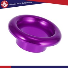 Bellmouth Velocity Stack Adapter Car Turbo Air Intake Horn Cover Purple