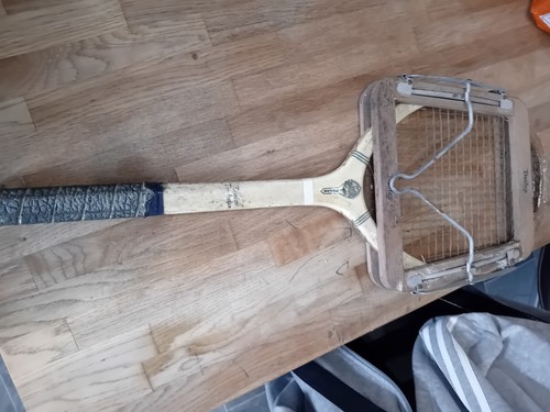 Dunlop vintage wooden tennis - vintage,