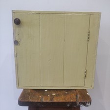 Vintage small oak painted