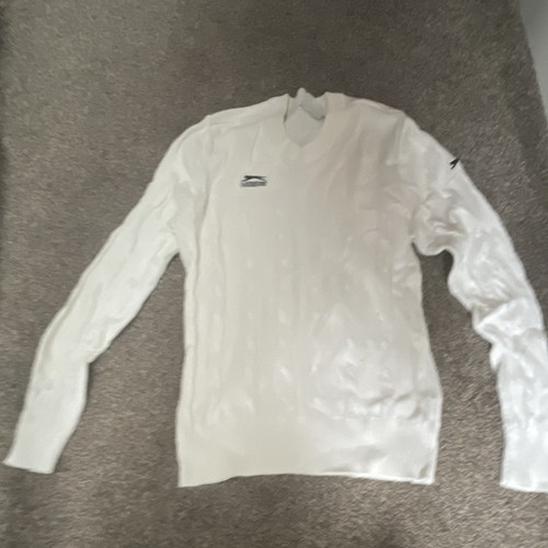 Slazenger men white - white, cricket