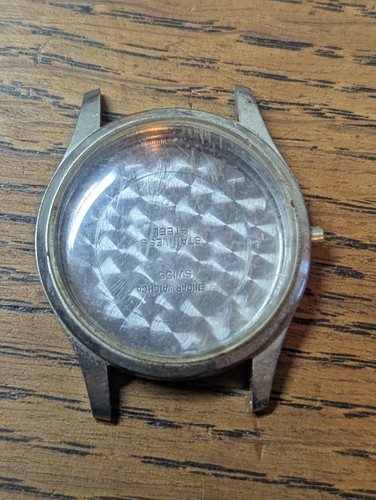 Enicar watch case used good - case,, used,