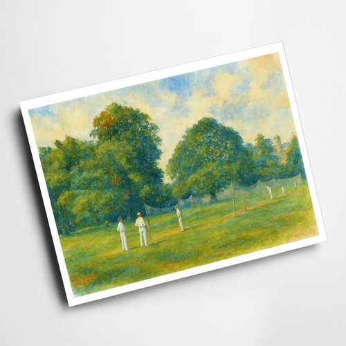 Print rugby cricket - print,