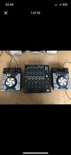 DJ Decks. Pioneer Gemini and Technics Mixing Decks System. Good Condition Used