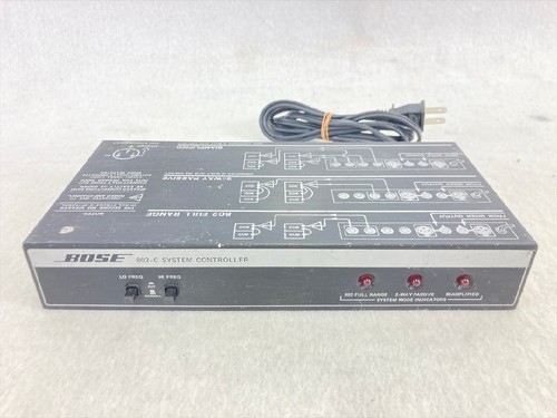 Bose 802 system - bose, controller