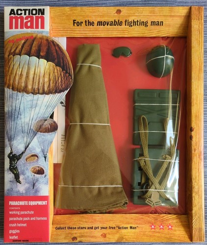 Action man 40th - action, parachute