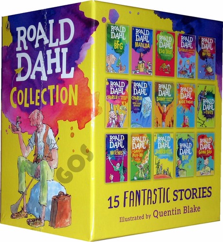 Roald dahl books box - roald, 15
