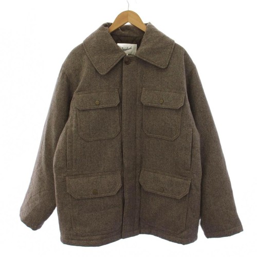 Woolrich batting jacket wool - wool, l