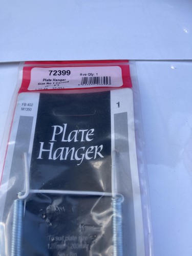 Wire plate hangers white - wire, wall