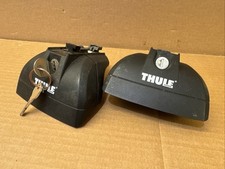 Thule 753 460 Rapid System Roof Rack Foot Feet Lock Keys Pack of 2 - Used