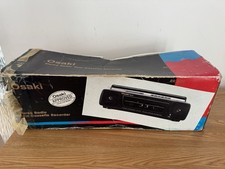 Osaki RR-501 Stereo Cassette Tape Player Radio VGC Working Condition