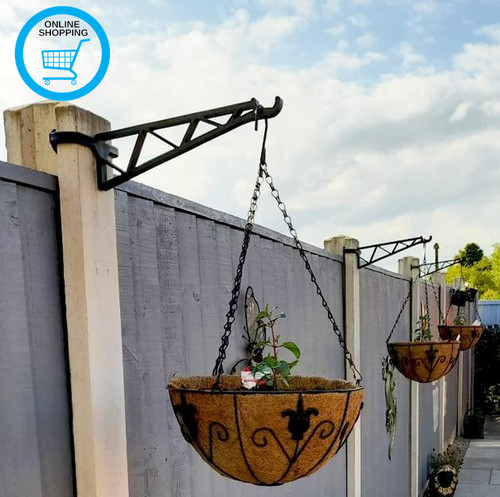 Hanging basket brackets - 8,
