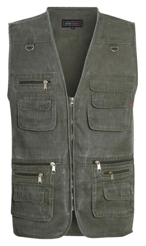 Mens safari waistcoat - mens,