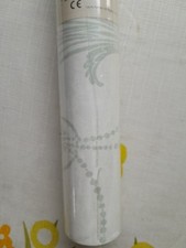 Laura Ashley Home Wallpaper Josette Eau De Nil/White