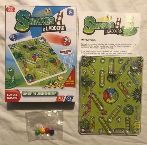 Vintage snakes ladders - snakes, &