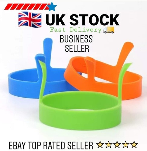 Silicone egg frying rings - x,