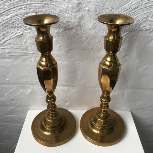 Pair vintage brass - pair, of
