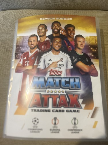 Topps match attax book - topps, pre