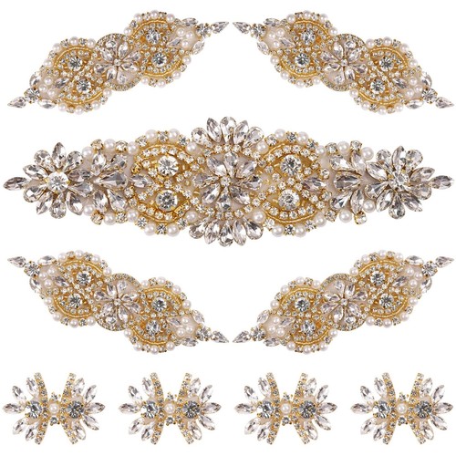 Pack rhinestone applique - 9,