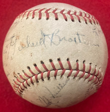 1945 Norfolk Tars Team SIGNED