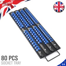 80Pcs Socket Storage Rail Rack