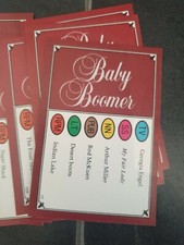 Trivial Pursuit Baby Boomer Edition 100 Quiz Cards