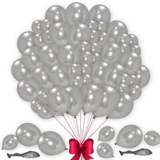 Metallic PEARL Balloons 25- 50  LATEX Helium Birthday Party DECORATION BALOONS