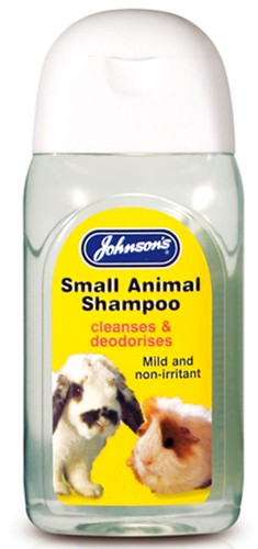 Johnsons small animal shampoo - small,