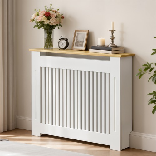 83cm large white oak radiator - large,
