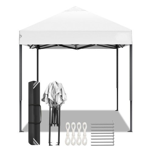 6x6 6ft pop canopy tent - up,