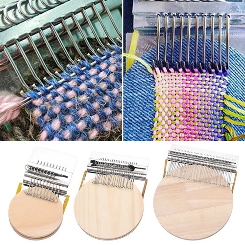 Small loom darning machine - darning,