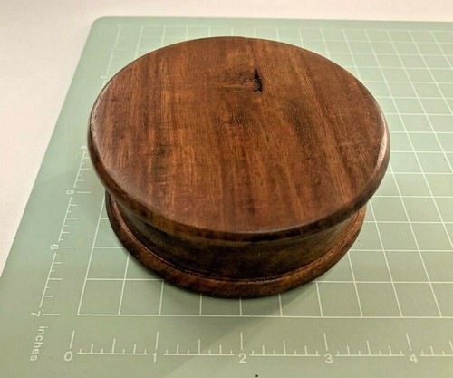 Inches large wooden herb - 4",