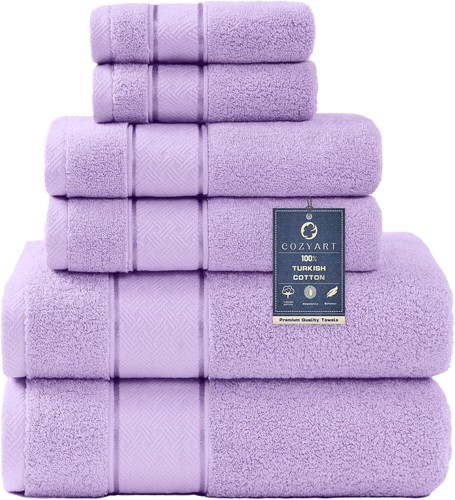 Lavender bath towels set - bath,