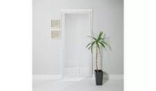 Argos Home Beaded Door Curtain - White
