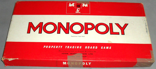 Monopoly board game - board,