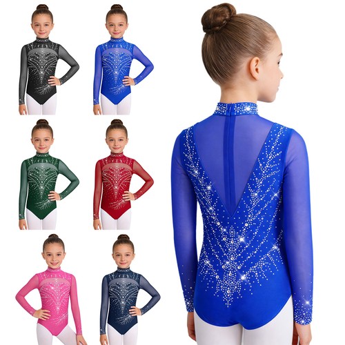 Kids girls costume gymnastic - costume,