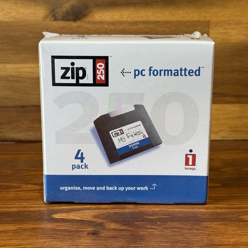 Iomega zip 250 formatted 4 - iomega, (4