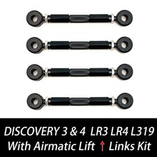 FOR LAND ROVER DISCOVERY 3 4 LR3 LR4 ADJUSTABLE SUSPENSION LIFT RODS RISE KIT