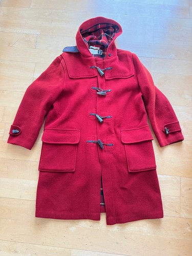Gloverall duffle coat red - duffle,
