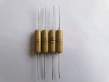 4 x Mullard Mustard 0.1uF