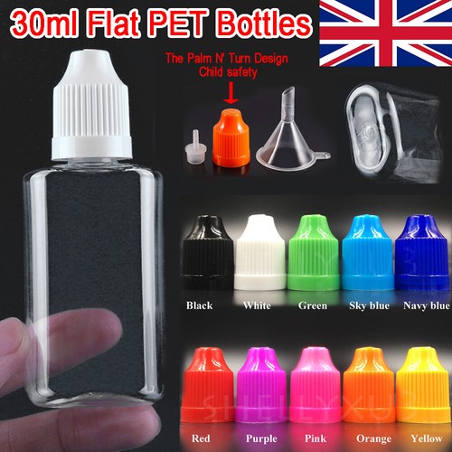 30ml plastic empty - plastic, flat