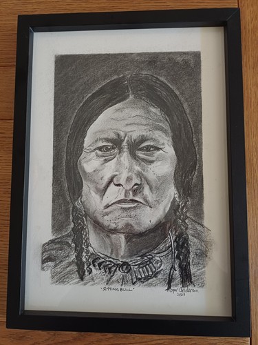 Original charcoal drawings - drawings, of