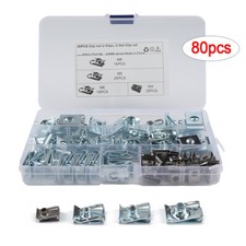 80X U Nut Spring Nuts M4 M5 M6