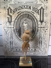 Shrunken head hand made
